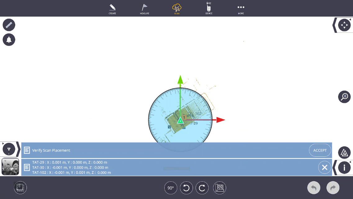 AprilTag Assisted Scan Orientation